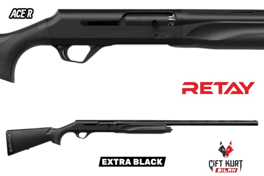 RETAY ACE R EXTRA BLACK YİVSİZ AV TÜFEĞİ